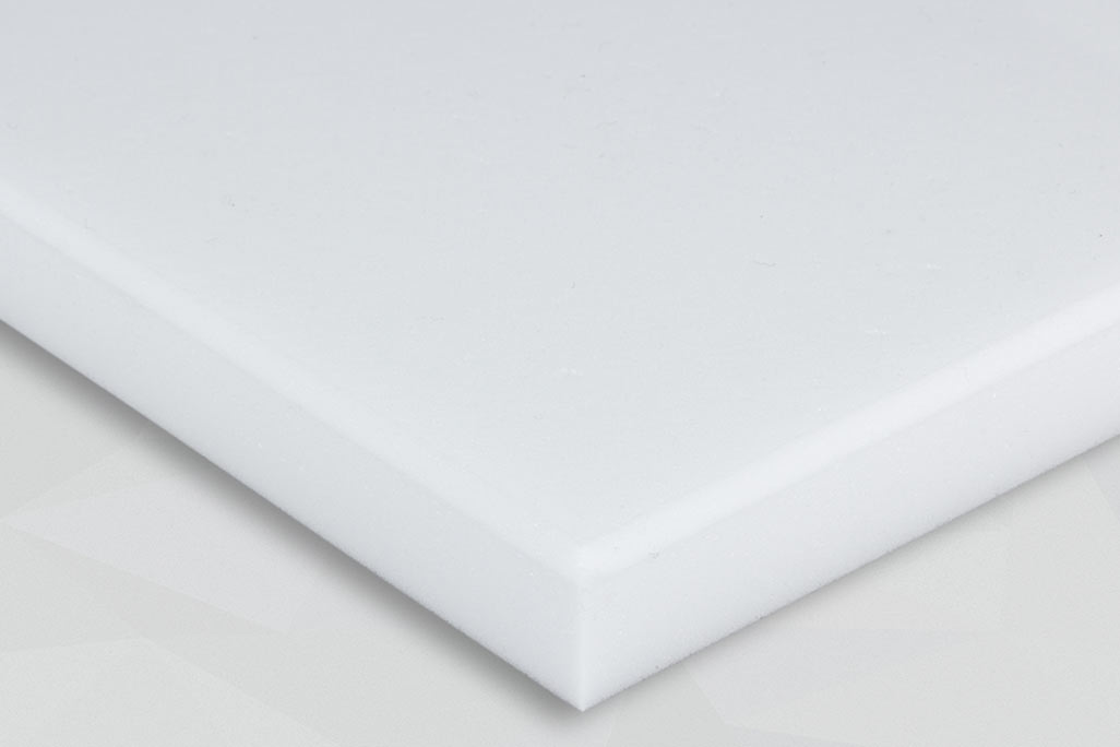 Cut-out of a melamine foam panel for sound absorption